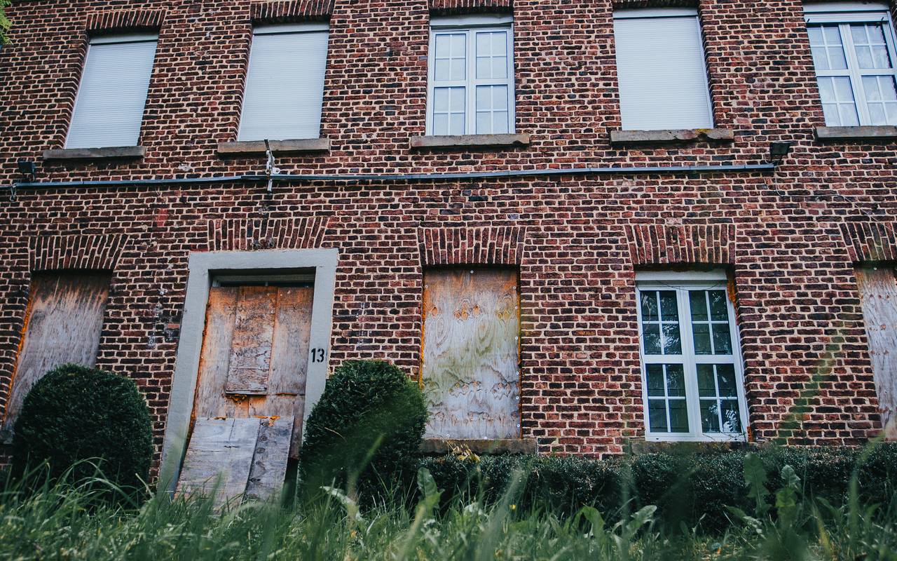 Geisterdorf Morschenich im Kreis Düren