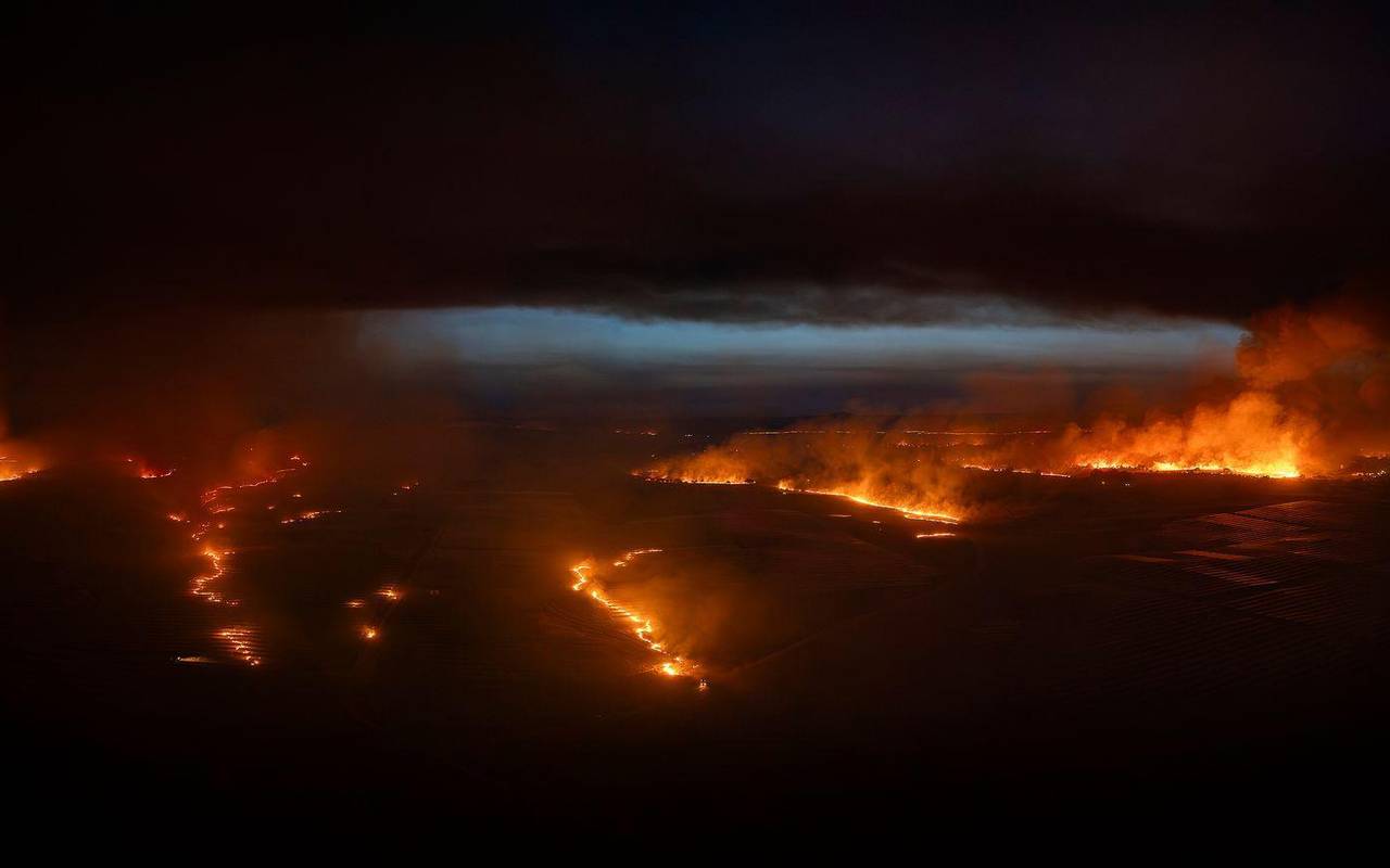 Waldbrände in Spanien