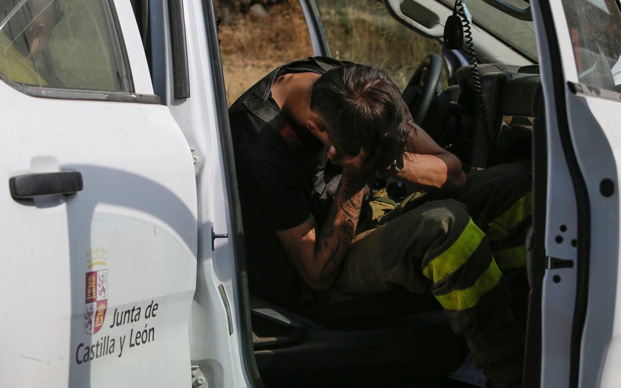 Waldbrände in Spanien