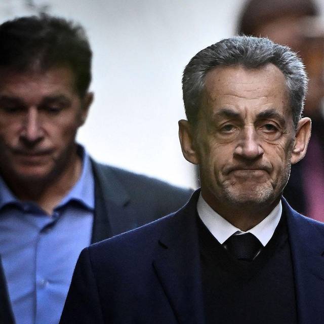 Haftantritt von Frankreichs Ex-Präsident Sarkozy