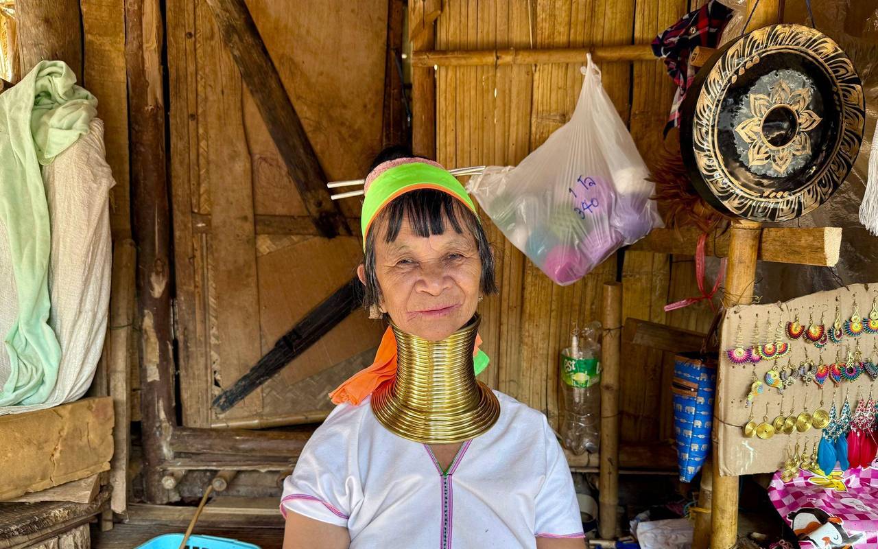 Langhalsfrauen - «Long Neck Karen» - im Norden Thailands