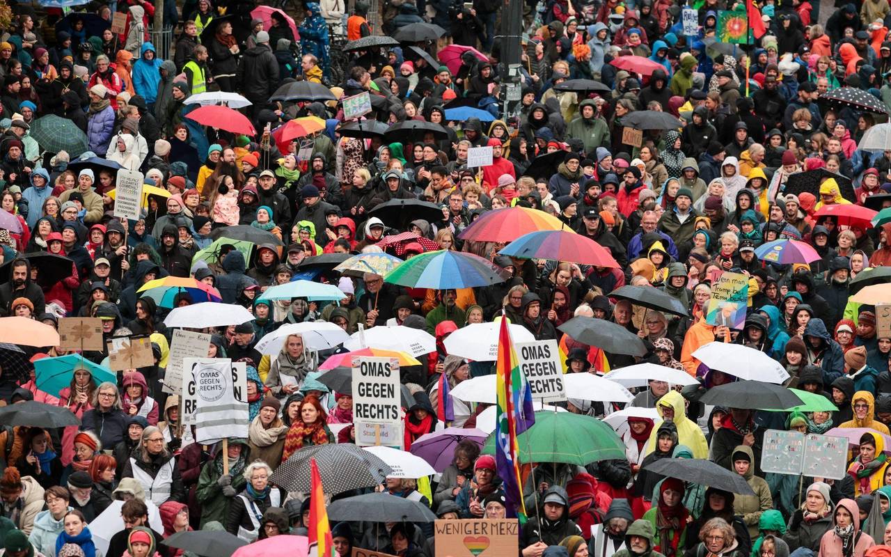 Demonstration nach «Stadtbild»-Aussagen