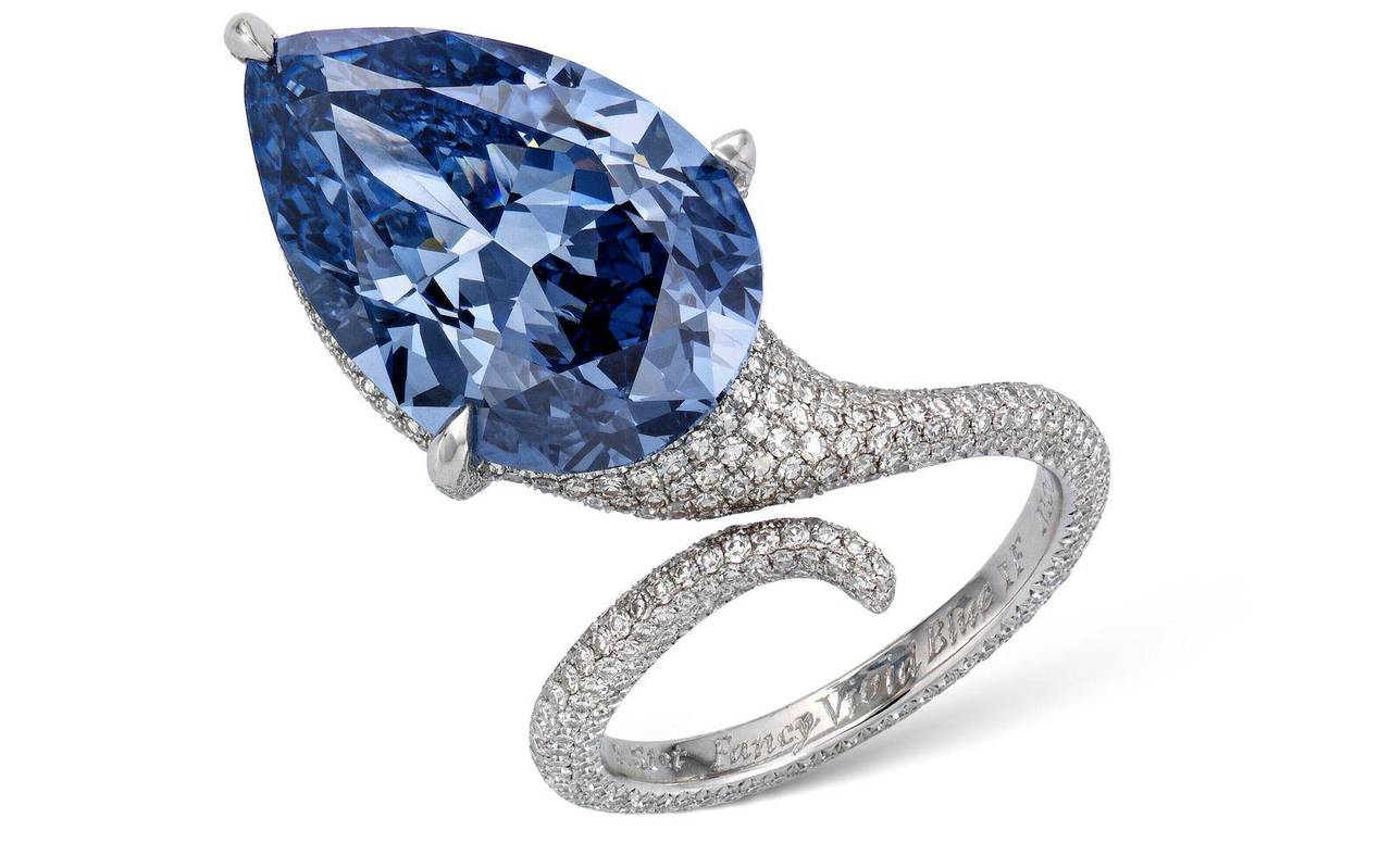 Der blaue Mellon-Diamant