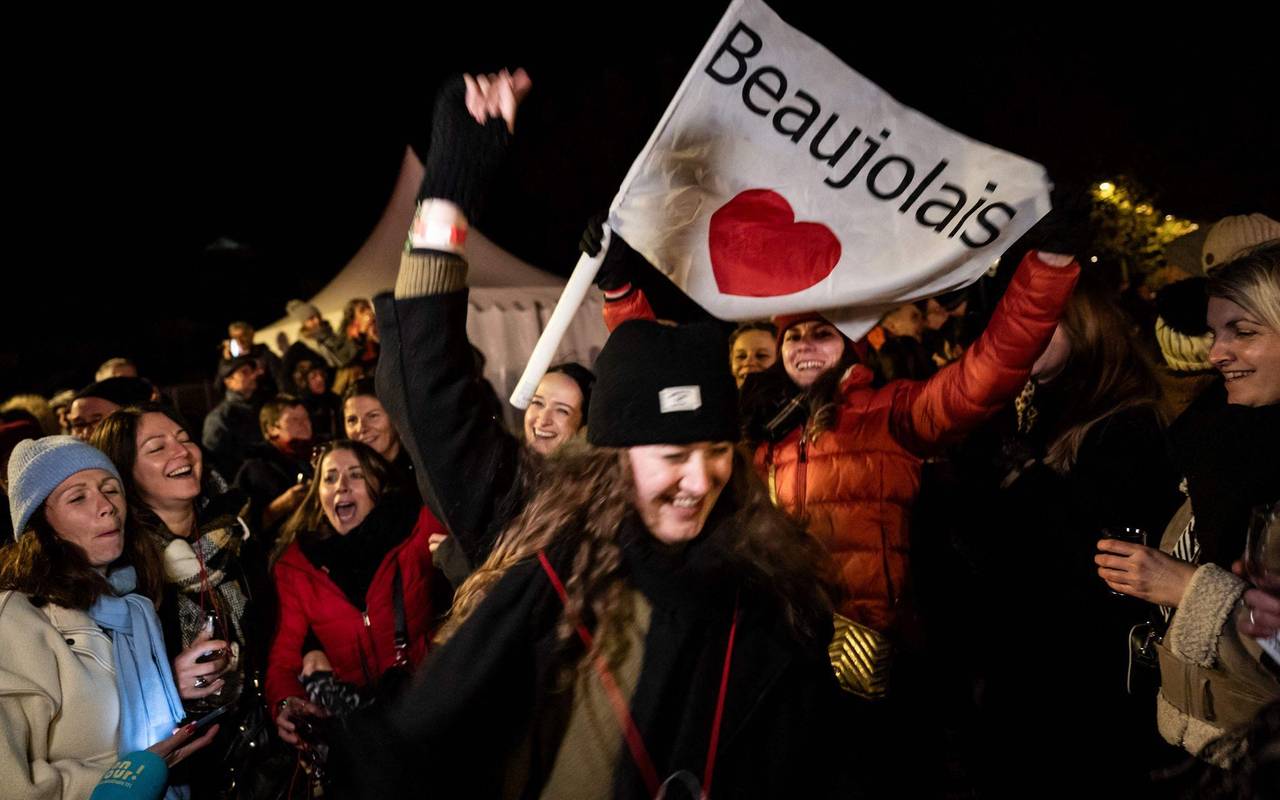 Frankreich feiert den Beaujolais Nouveau