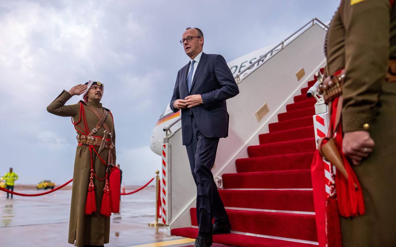 Kanzler Merz in Jordanien