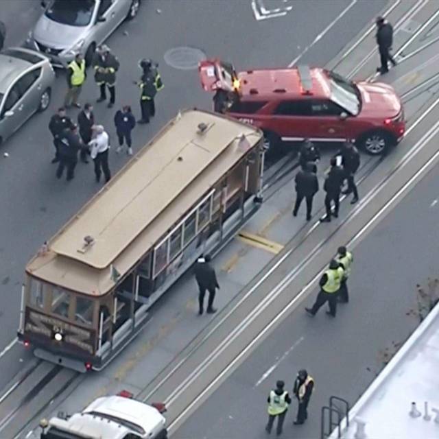 Cable Car in San Francisco abrupt gestoppt - 15 Verletzte