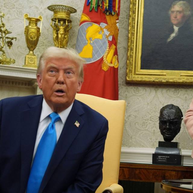 Trump und Wiles in Washington