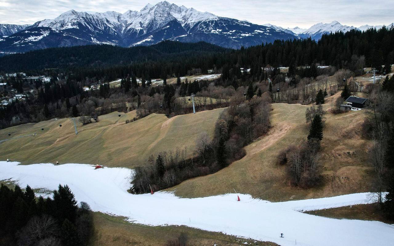 Schneemangel in der Schweiz