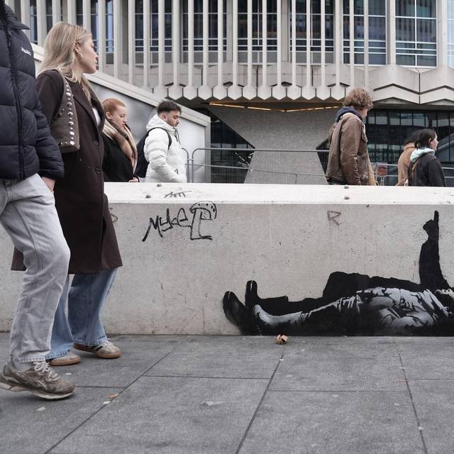 Graffiti-Kunstwerk in London