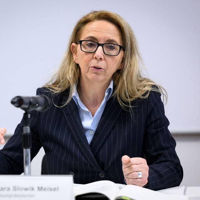Polizeipräsidentin Barbara Slowik Meisel