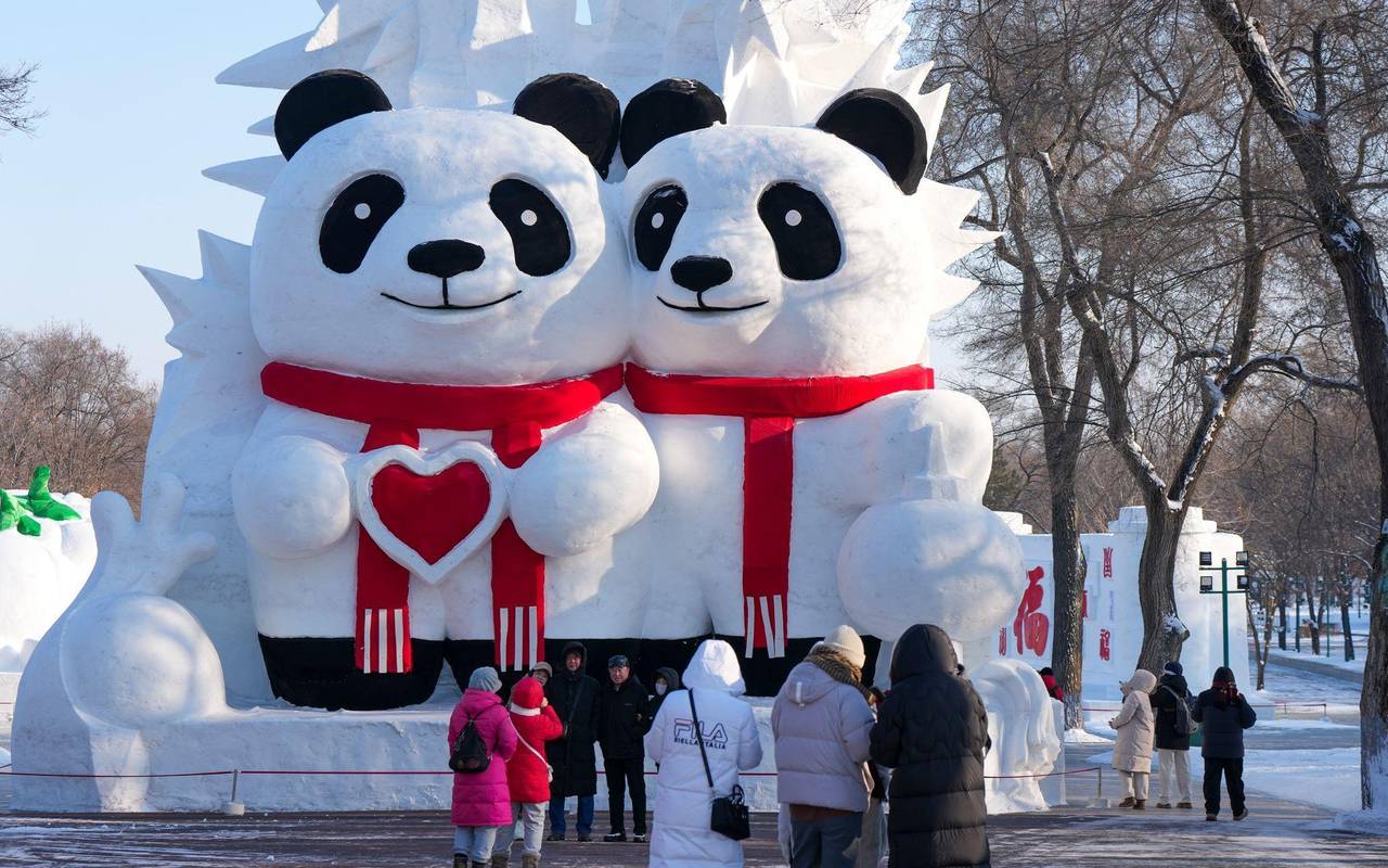 Eisfestival in Harbin
