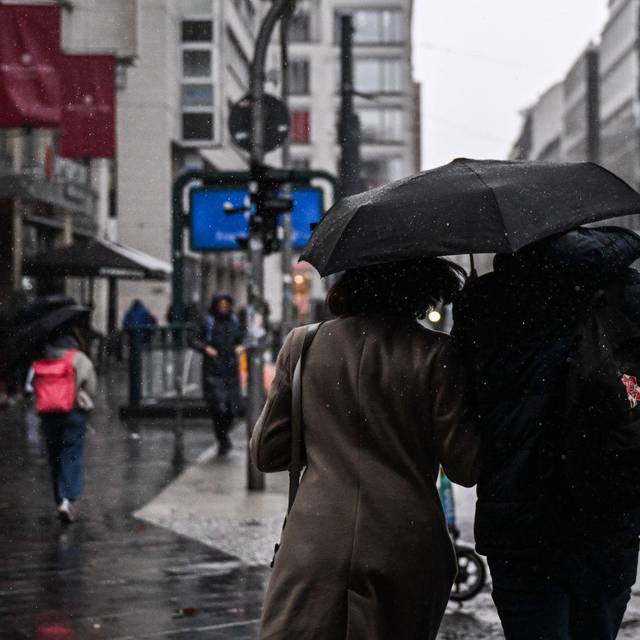 Regenwetter in Berlin