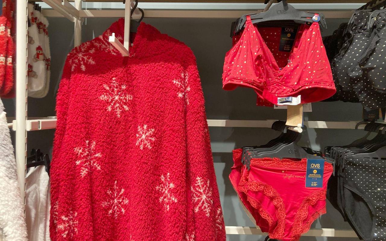 Rote Unterwäsche