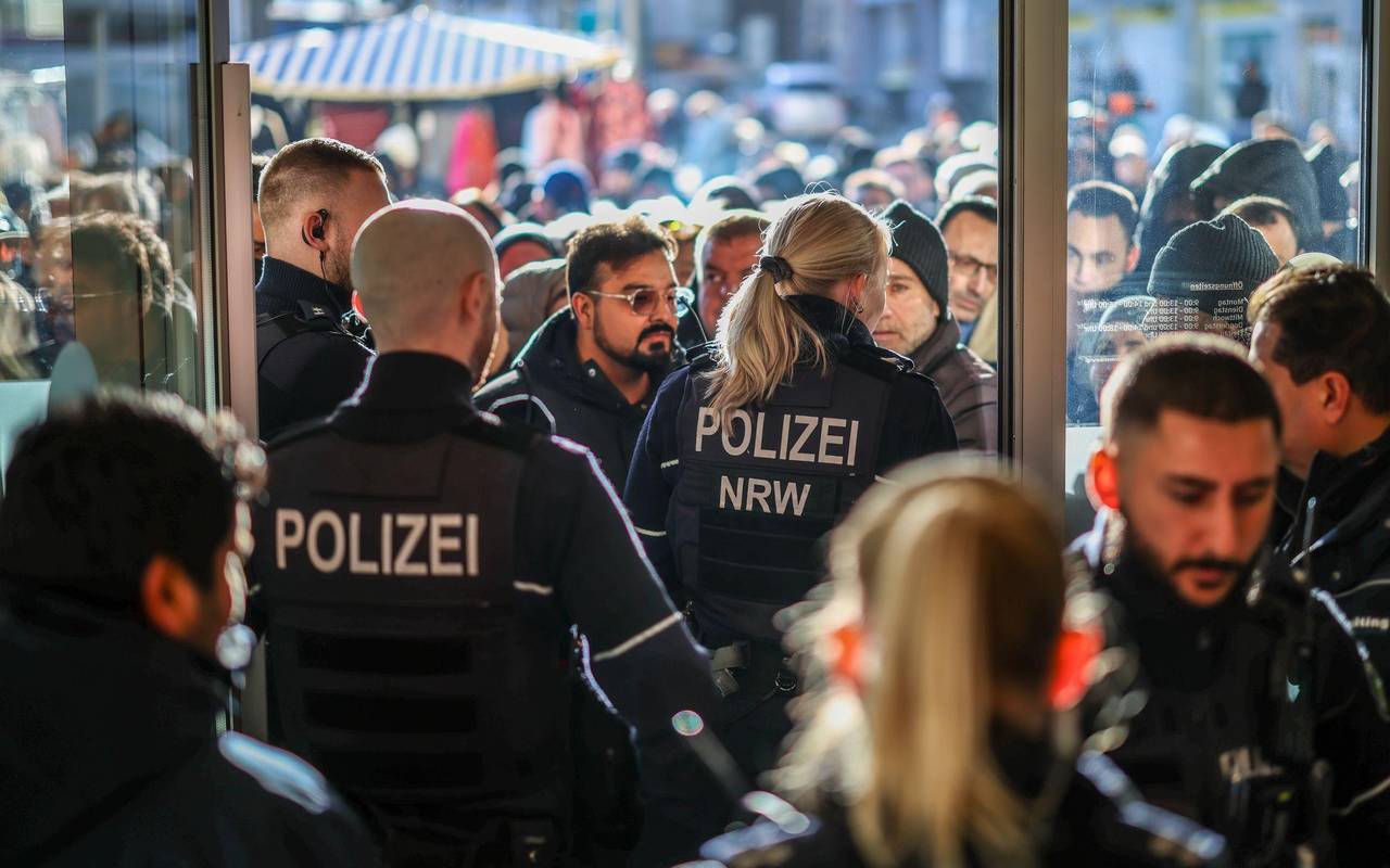 Nach dem Einbruch in den Tresorraum einer Bank