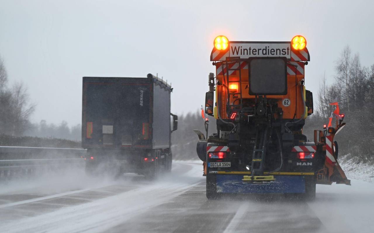 Winterwetter in Sachsen