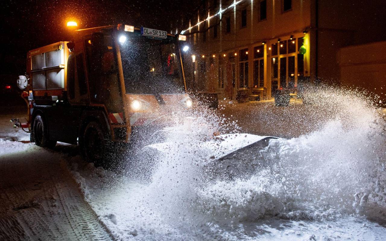 Winterwetter - Sturmtief Elli - Oldenburg