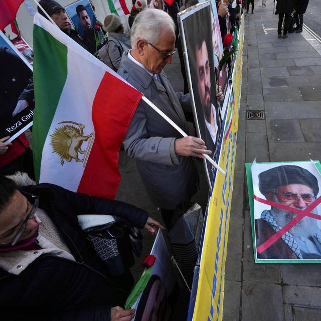 Solidarität mit Protesten im Iran - London