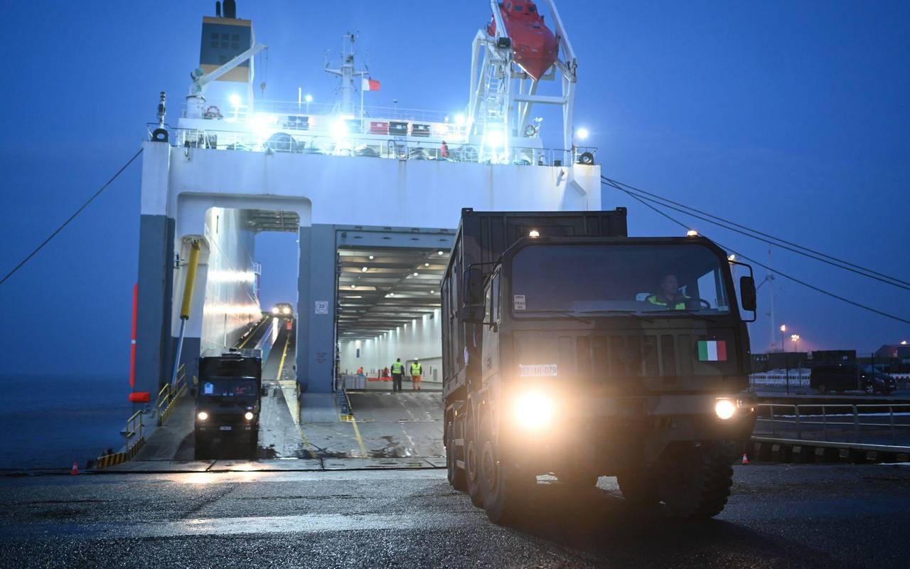 Große Verlegeübung der Nato: "Steadfast Dart"