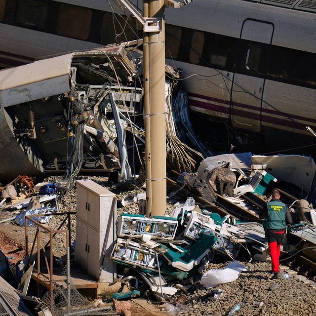 Nach dem Zugunglück in Spanien