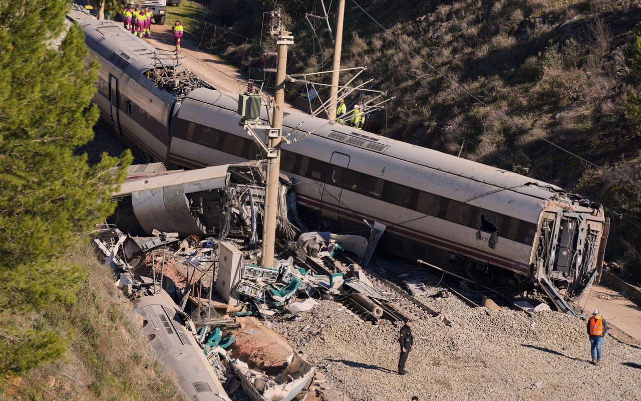 Nach dem Zugunglück in Spanien