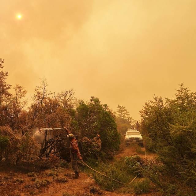 Waldbrände in Argentinien