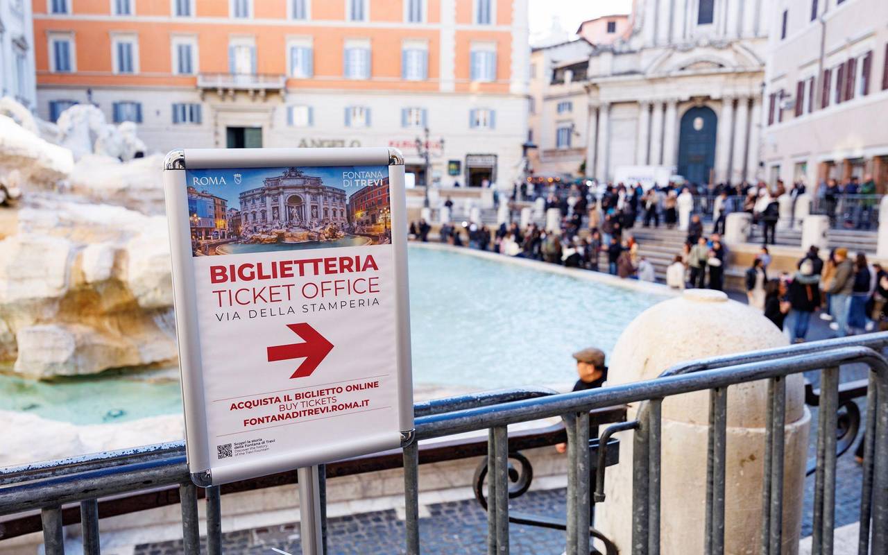 Touristen müssen Eintritt für Trevi-Brunnen zahlen