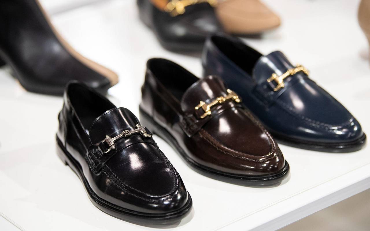 Lederloafer auf der Messe Premium in Berlin