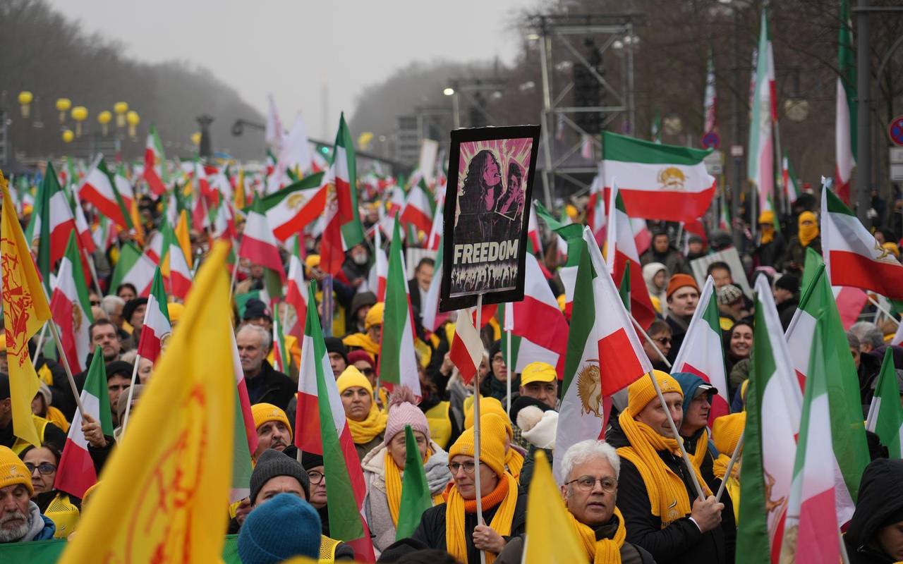 Demonstration für Freiheit im Iran