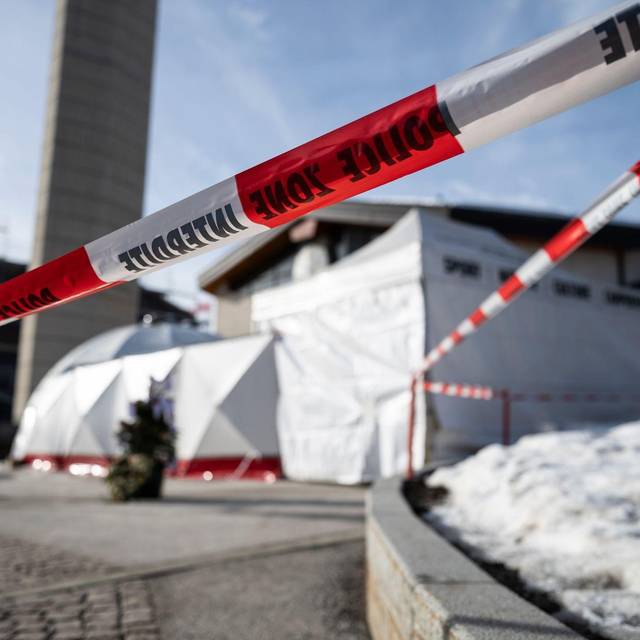 Brand an Gedenkstätte für Brand-Opfer in Crans-Montana