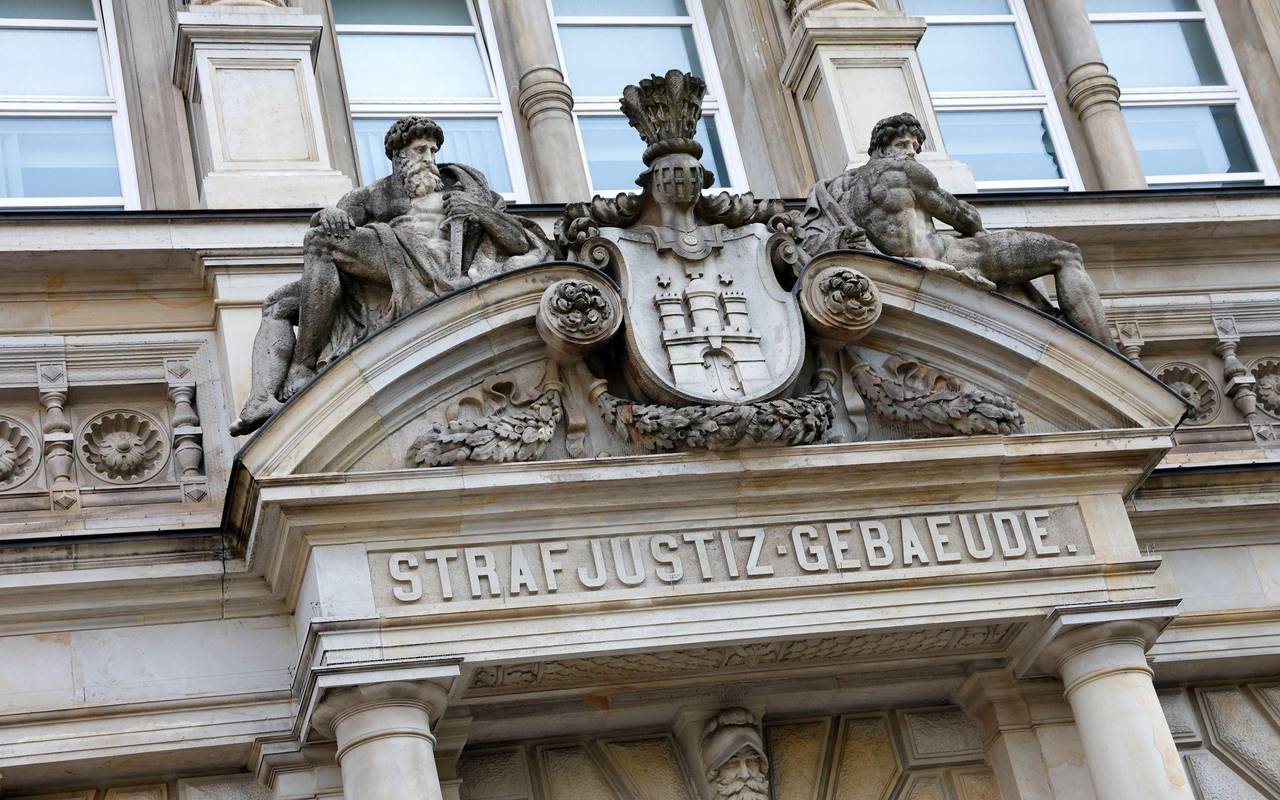 Strafjustizgebäude in Hamburg