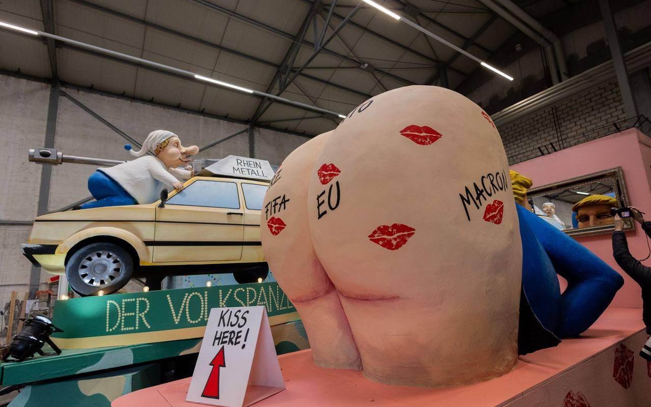 Richtfest des Kölner Rosenmontagszugs