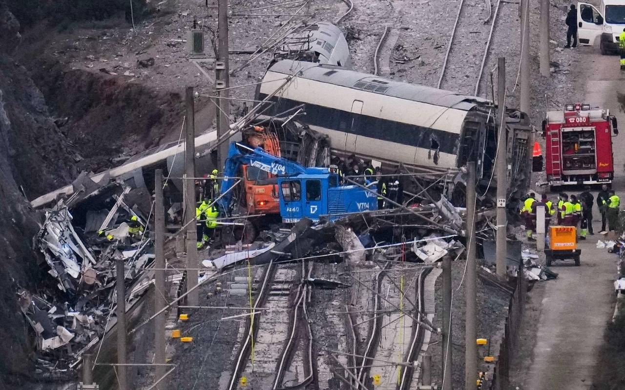 Zugunglück in Spanien