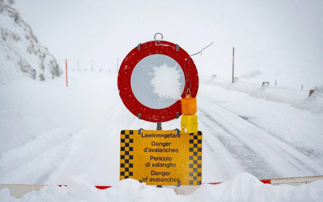 Winterwetter in den Alpen