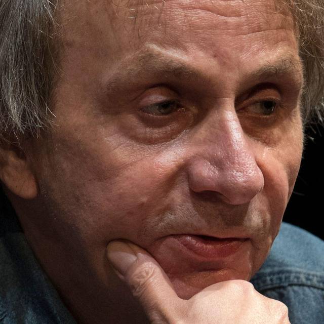 Schriftsteller Michel Houellebecq