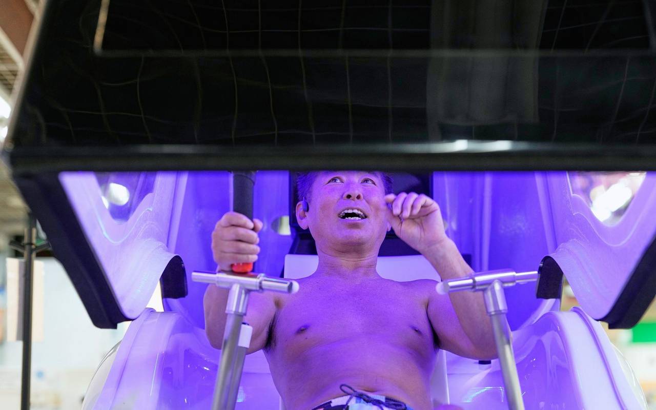 Menschliche Waschmaschine in Japan: Sauber in 15 Minuten