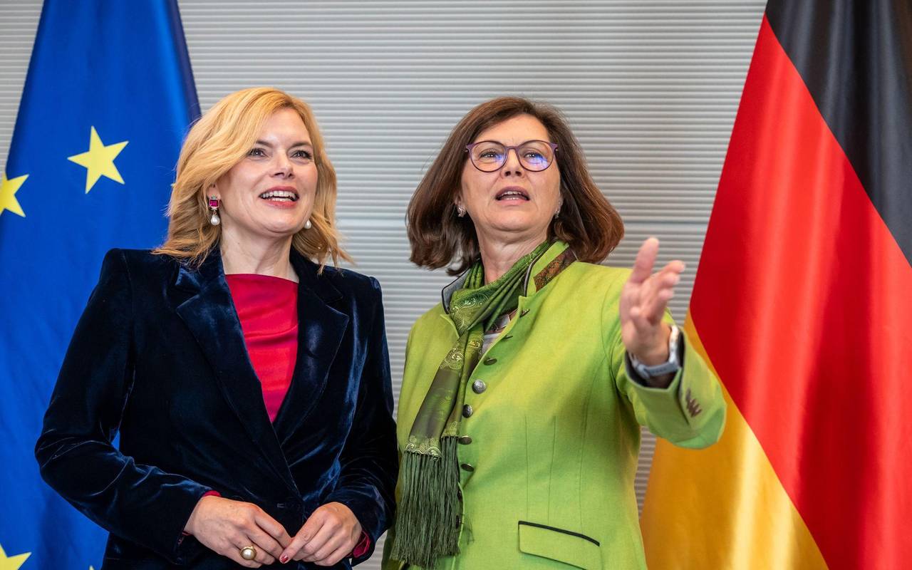 Bundestagspräsidentin Klöckner und Landtagspräsidentin Aigner