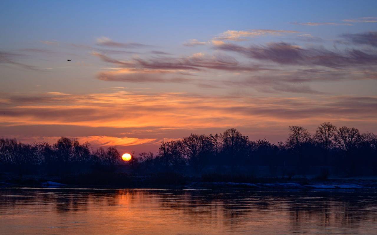 Sonnenaufgang in Brandenburg