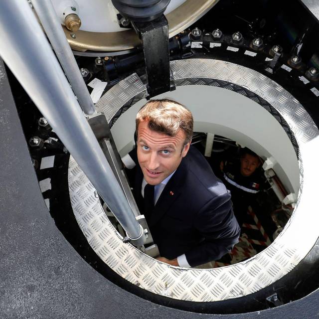Macron stellt Pläne zur atomaren Abschreckung vor