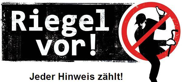 Bewohner treffen Diebe