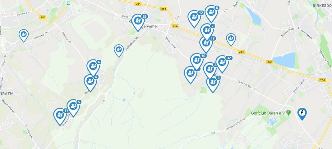 Langerwehe stundenlang ohne Strom