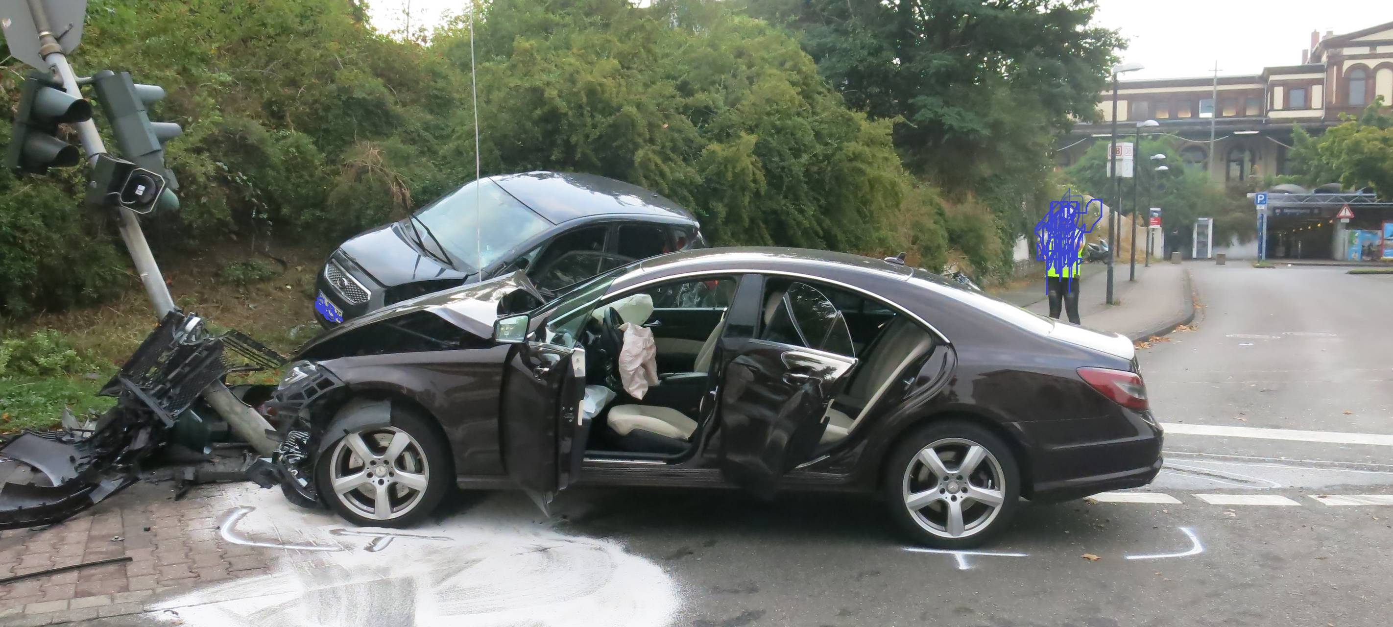 Schwerer Verkehrsunfall in Düren