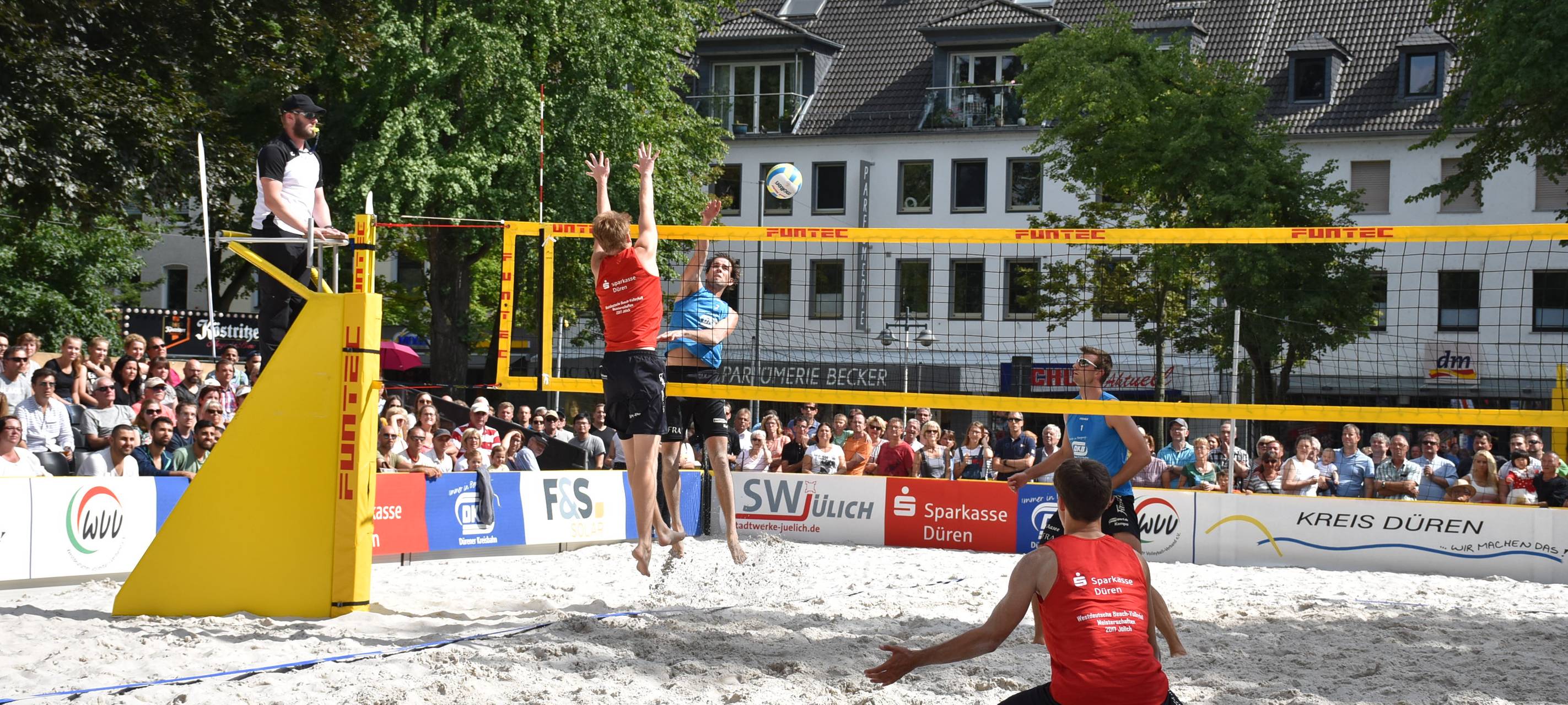 Beachvolleyball-Meisterschaft in Jülich