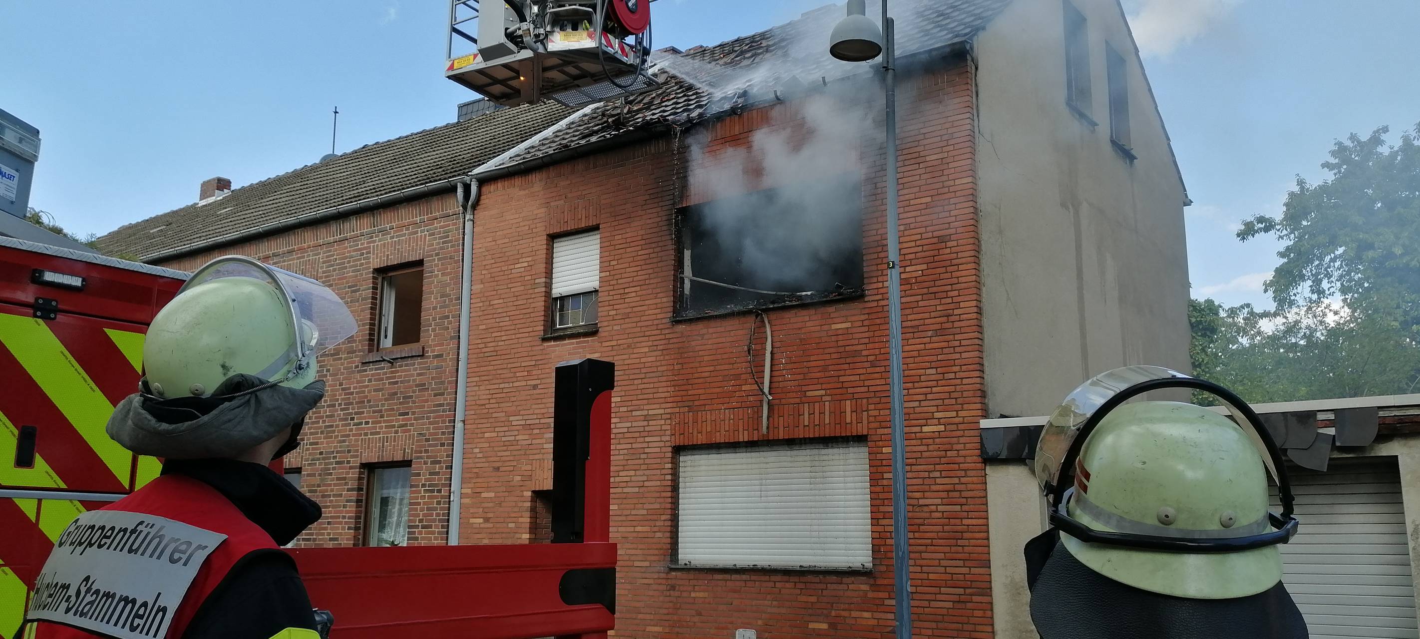 Ursache nach Brand in Huchem-Stammeln unklar