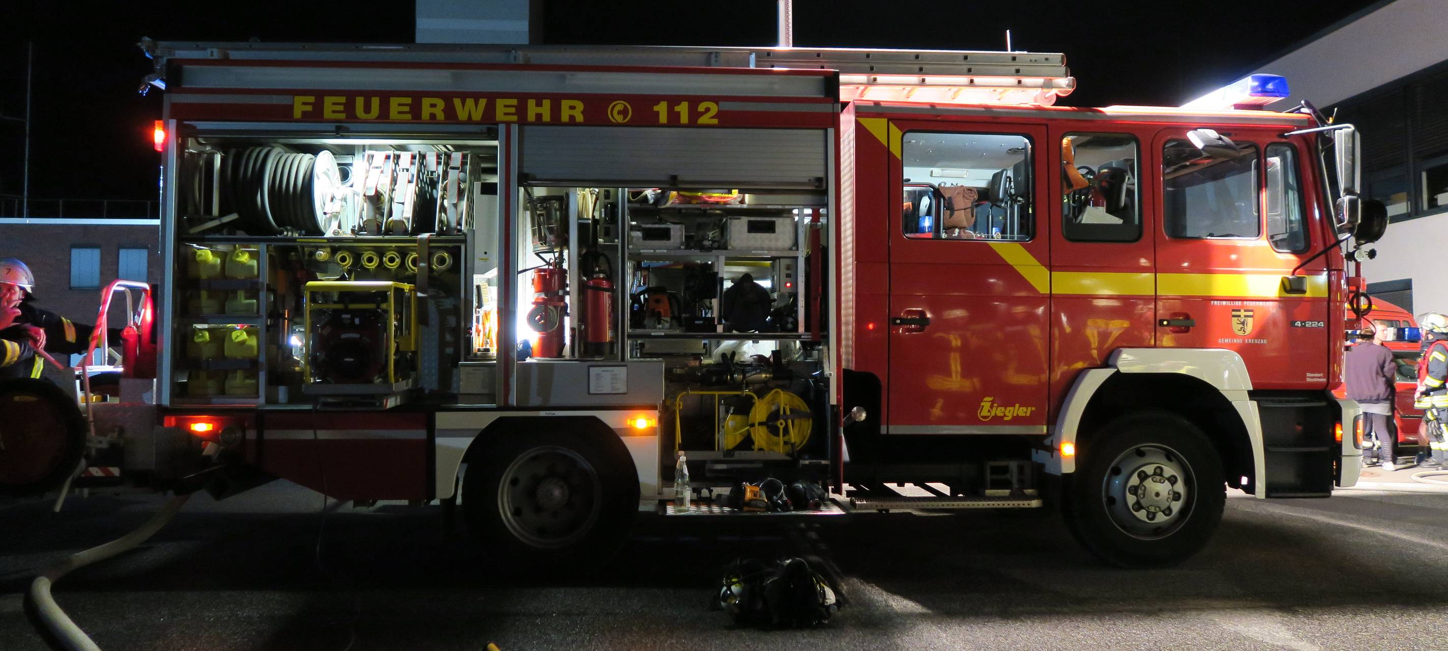 Feuertaufe für neue Leitstelle des Kreises