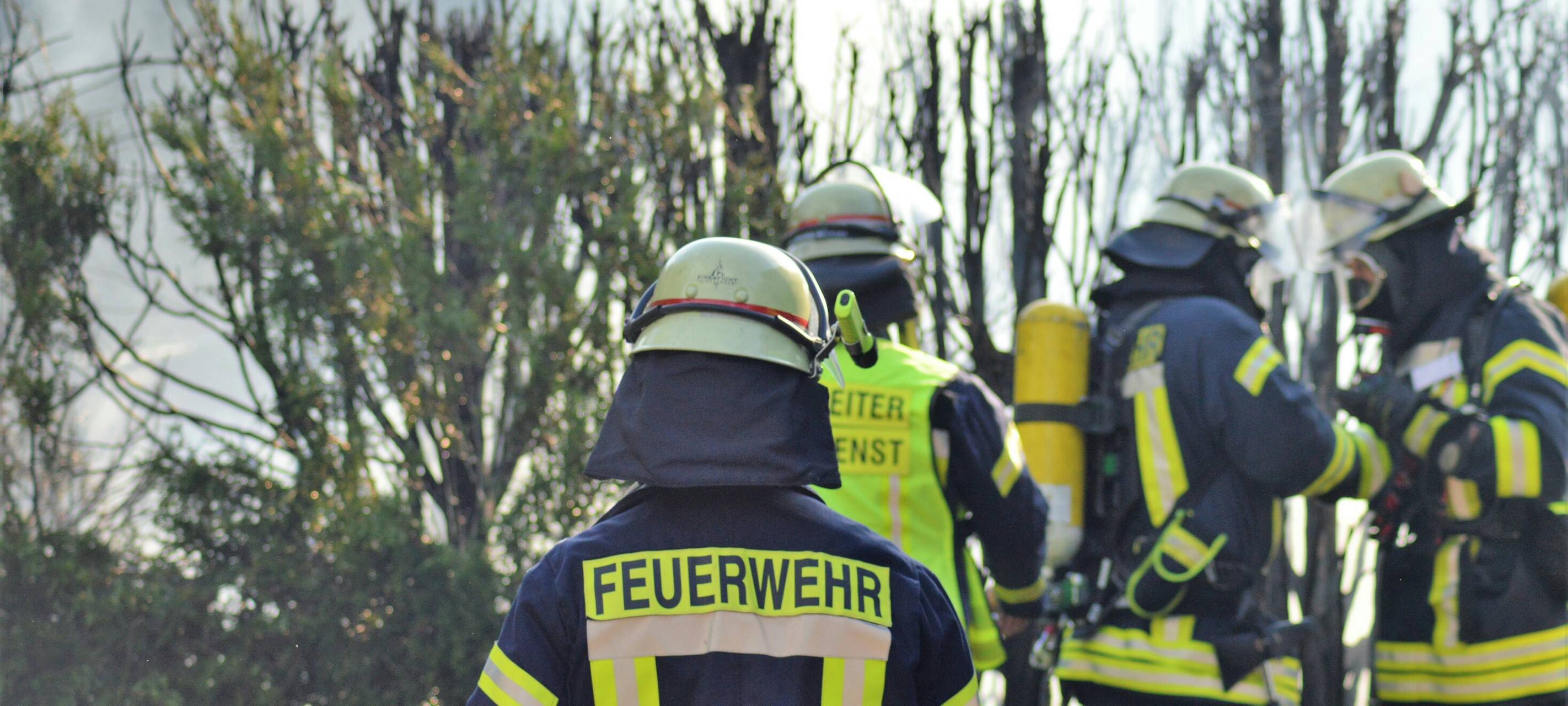 Waldbrand bei Abenden gelöscht