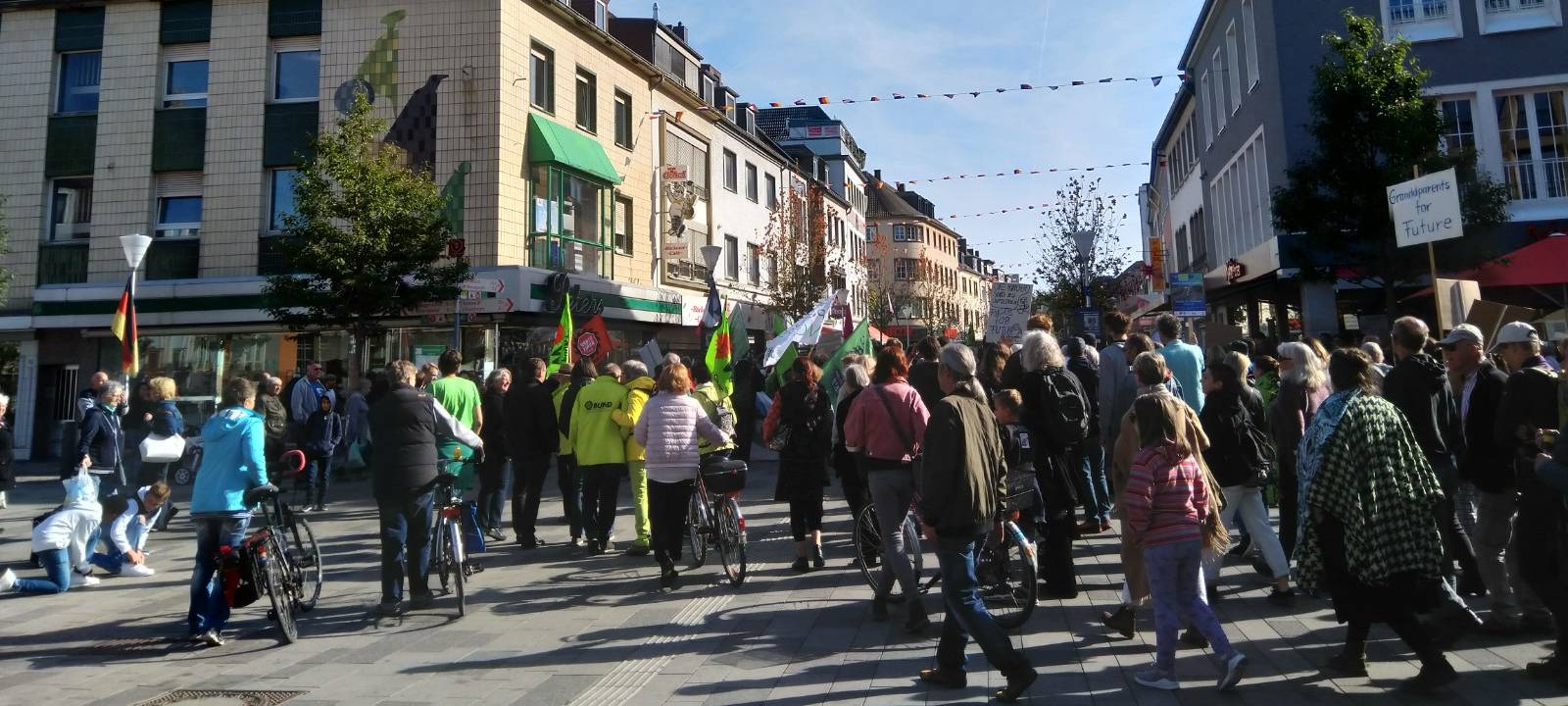 Klimaproteste in Düren und Jülich