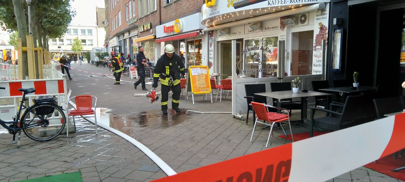 Brand in Düren