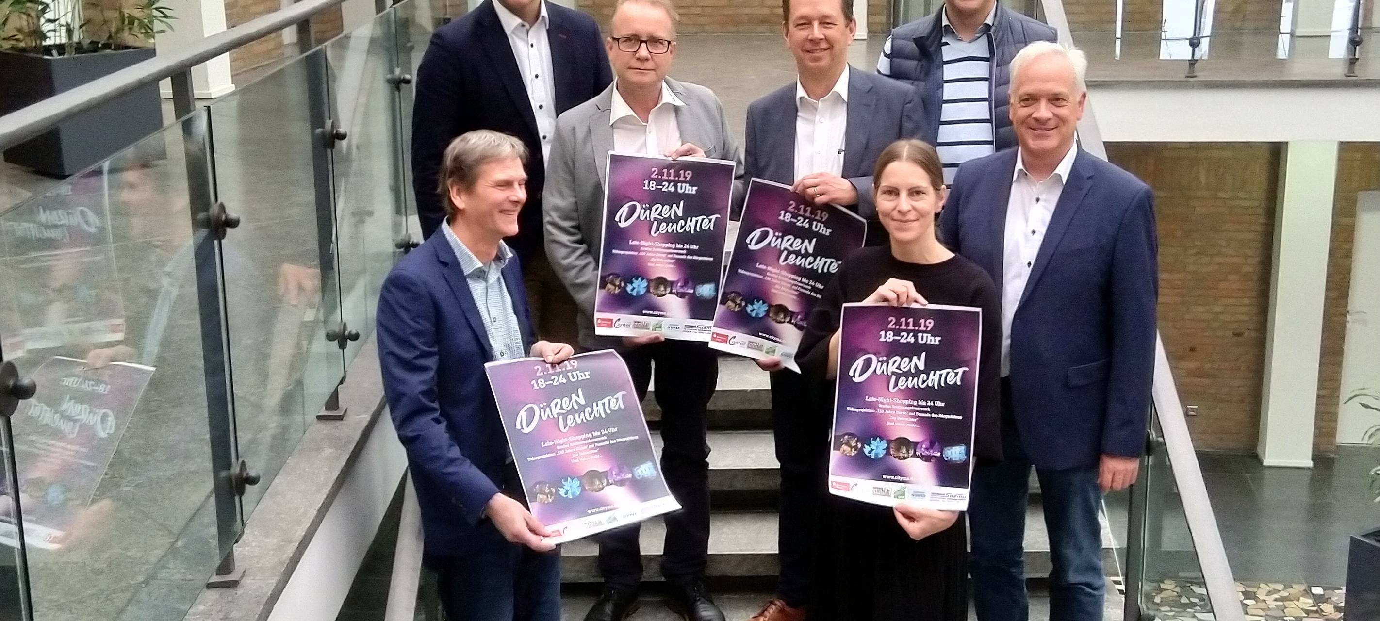 Am 2. November leuchtet Düren wieder