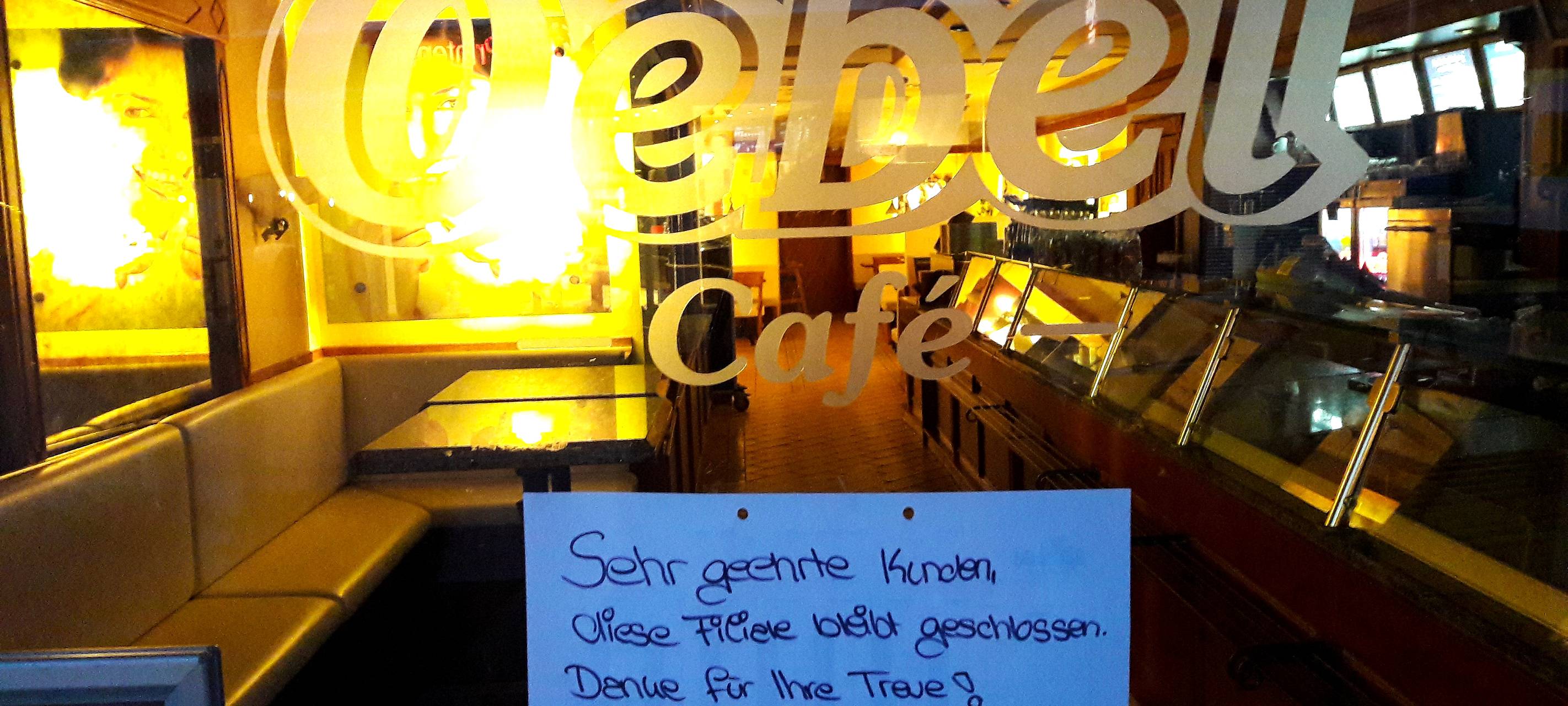 Oebel-Filialen vor dem Aus