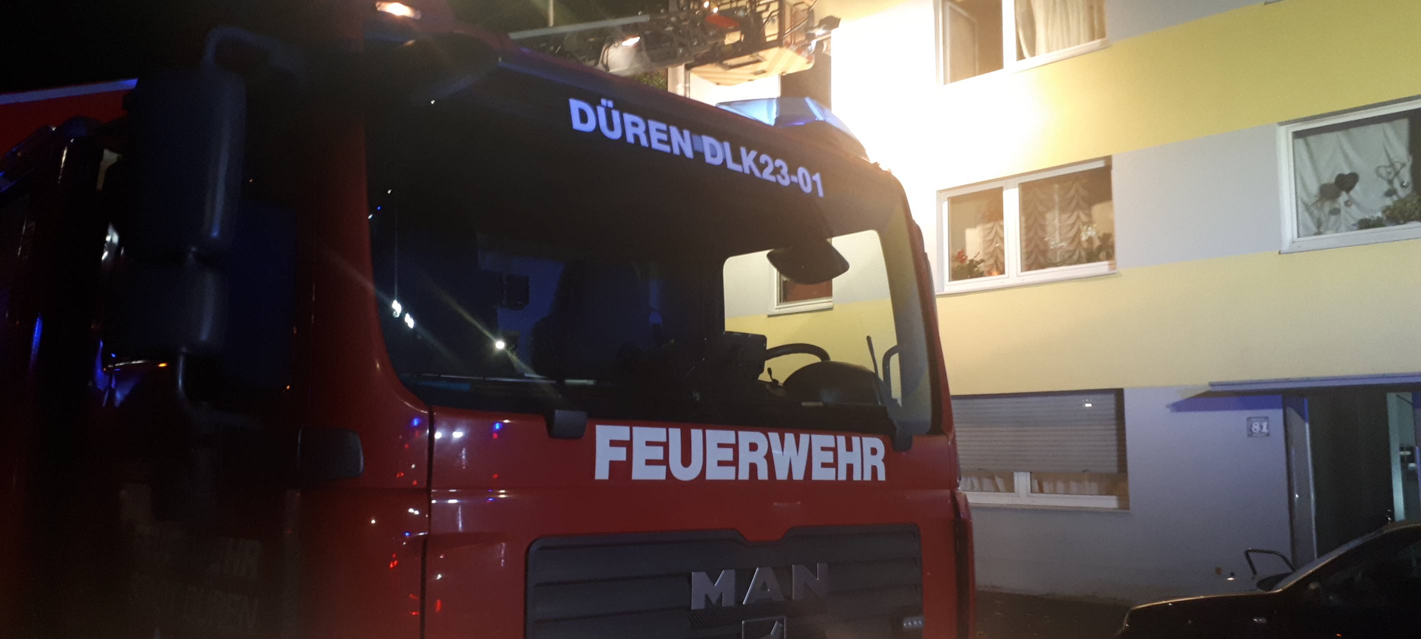 Brand in Düren